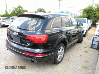 2014 Audi Q7 Premium Plus with VIN WA1LGBFE8ED016688, listed as a IAAI auction lot 42717215 with 61,517 mi miles and . Bid and sale history available at DreamBid. Image 4.