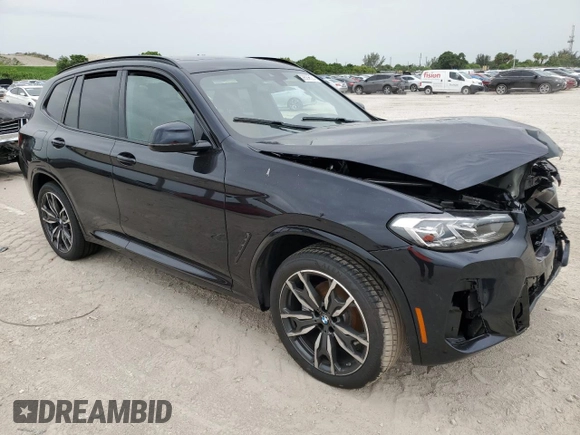 2024 BMW X3 sDrive30i with VIN 5UX43DP05R9W74853, listed as a Copart auction lot 51118215 with Not Provided miles and Non Repairable. Bid and sale history available at DreamBid. Image 4.