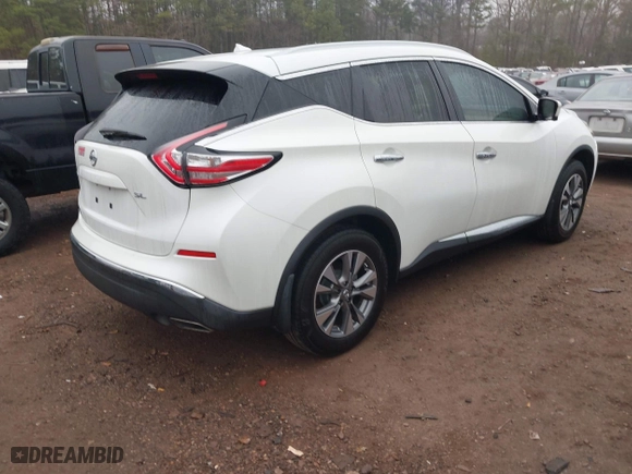 2015 Nissan Murano S with VIN 5N1AZ2MG4FN230662, listed as a IAAI auction lot 41458684 with 198,853 mi miles. Bid and sale history available at carsss.com. Image 4.