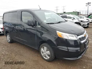2015 Chevrolet City Express Cargo Van LS with VIN 3N63M0YN9FK698916, listed as a Copart auction lot 80169864 with 140,853 mi miles and Salvage Title. Bid and sale history available at carsss.com. Image 4.