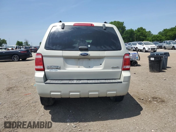 2008 Ford Escape XLT with VIN 1FMCU93198KE67763, listed as a Copart auction lot 60103005 with 147,075 mi miles and Salvage title. Bid and sale history available at DreamBid. Image 6.