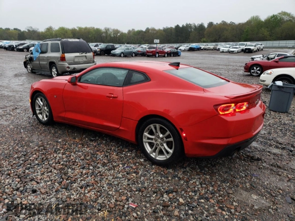 2021 Chevrolet Camaro 1LS with VIN 1G1FB1RX2M0126286, listed as a Copart auction lot 46243153 with 75,617 mi miles. Bid and sale history available at carsss.com. Image 2.