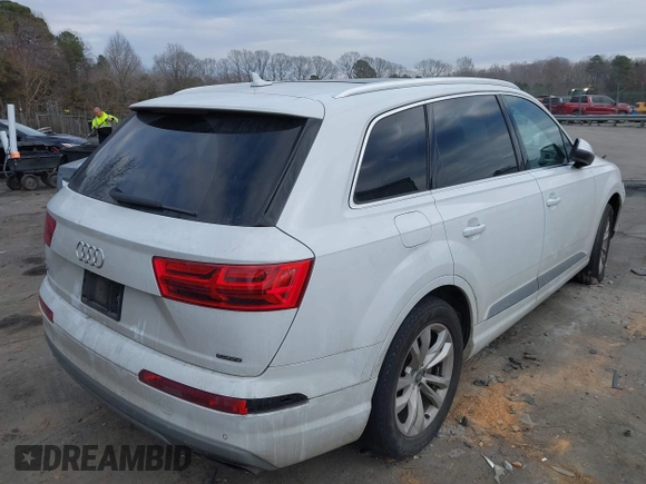 2019 Audi Q7 Premium Plus with VIN WA1LHAF79KD033844, listed as a IAAI auction lot 41431801 with 108,165 mi miles and . Bid and sale history available at DreamBid. Image 4.