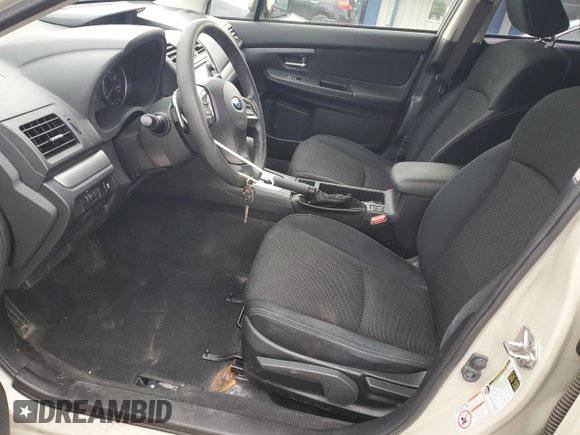 2014 Subaru Crosstrek Premium with VIN JF2GPACCXE8347903, listed as a Copart auction lot 58917725 with 67,042 mi miles and Salvage title. Bid and sale history available at DreamBid. Image 7.