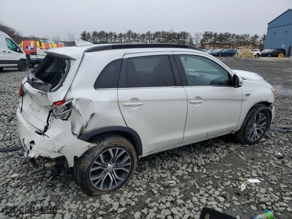 2017 Mitsubishi Outlander Sport SEL 2.4 with VIN JA4AR4AW2HZ040926, listed as a Copart auction lot 44939935 with 120,068 mi miles and Salvage Title. Bid and sale history available at carsss.com. Image 3.