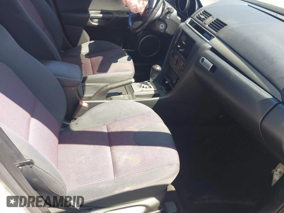2006 Mazda 3 S Sport with VIN JM1BK144861450942, listed as a IAAI auction lot 42015211 with 180,398 mi miles and . Bid and sale history available at DreamBid. Image 5.
