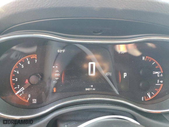 2015 Dodge Durango SXT with VIN 1C4RDJAG5FC128285, listed as a Copart auction lot 47456315 with 94,611 mi miles and Salvage Title. Bid and sale history available at carsss.com. Image 9.