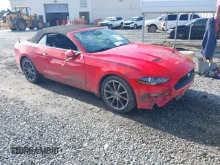 2019 Ford Mustang EcoBoost with VIN 1FATP8UH3K5159551, listed as a IAAI auction lot 41444044 with 87,780 mi miles. Bid and sale history available at carsss.com. Image 1.