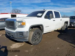 2014 GMC Sierra 1500 with VIN 3GTU2TEH9EG177628, listed as a IAAI auction lot 41437591 with 236,699 mi miles. Bid and sale history available at carsss.com. Image 17.