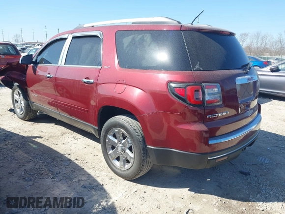 2015 GMC Acadia SLE with VIN 1GKKRPKD8FJ107361, listed as a IAAI auction lot 41756965 with 133,412 mi miles. Bid and sale history available at carsss.com. Image 3.