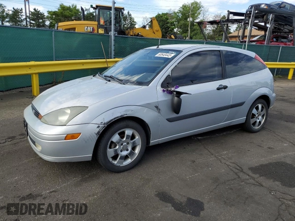2003 Ford Focus ZX3 with VIN 3FAHP31363R118170, listed as a Copart auction lot 60640445 with 192,399 mi miles and Non repairable. Bid and sale history available at DreamBid. Image 1.
