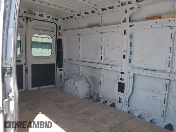 2017 Ram ProMaster Cargo with VIN 3C6TRVDGXHE539159, listed as a IAAI auction lot 41848586 with 263,092 mi miles and . Bid and sale history available at carsss.com. Image 8.