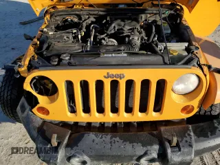 2012 Jeep Wrangler Rubicon with VIN 1C4BJWCG2CL135789, listed as a Copart auction lot 42556365 with 121,908 mi miles and Salvage title. Bid and sale history available at DreamBid. Image 11.