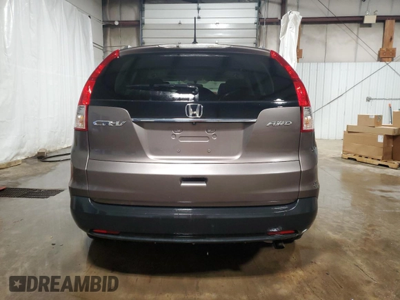 2014 Honda CR-V EX-L with VIN 2HKRM4H78EH698758, listed as a Copart auction lot 51436625 with 129,291 mi miles and Salvage Title. Bid and sale history available at carsss.com. Image 6.