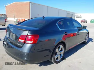 2008 Lexus GS 350 with VIN JTHBE96S580041922, listed as a IAAI auction lot 41714319 with 165,988 mi miles. Bid and sale history available at carsss.com. Image 4.