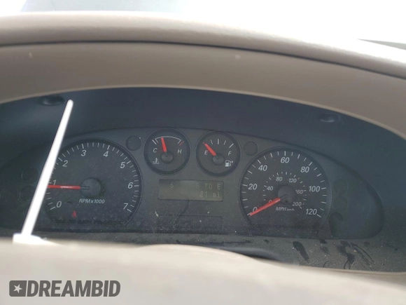 2004 Ford Taurus SES with VIN 1FAFP55S94G150995, listed as a Copart auction lot 47962545 with 201,221 mi miles and Salvage Title. Bid and sale history available at DreamBid. Image 9.