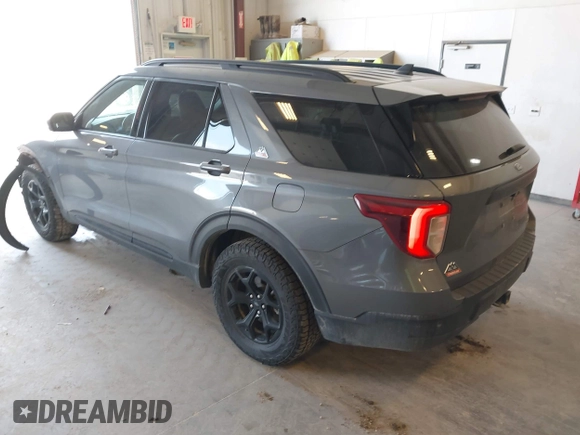 2022 Ford Explorer Timberline z VIN 1FMSK8JH1NGA67738, wystawiony jako IAAI lot #42074731 z przebiegiem 60 885 mil mil oraz . Historia ofert i sprzedaży dostępna na DreamBid. Obrazek 3.