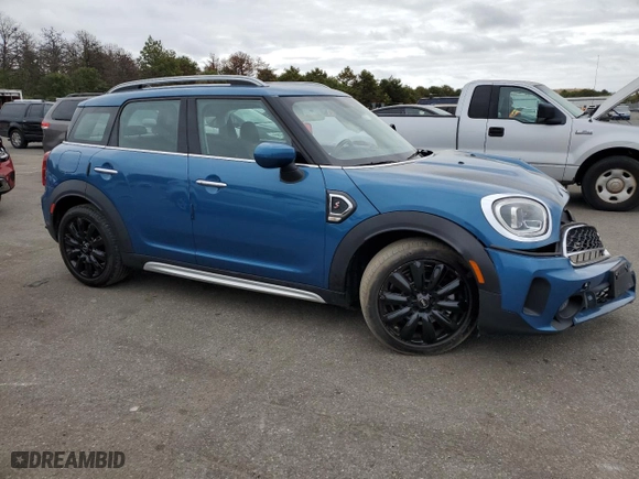 2022 MINI Countryman Cooper S with VIN WMZ83BR07N3N86193, listed as a Copart auction lot 72603234 with 29,406 mi miles and Salvage Title. Bid and sale history available at carsss.com. Image 4.