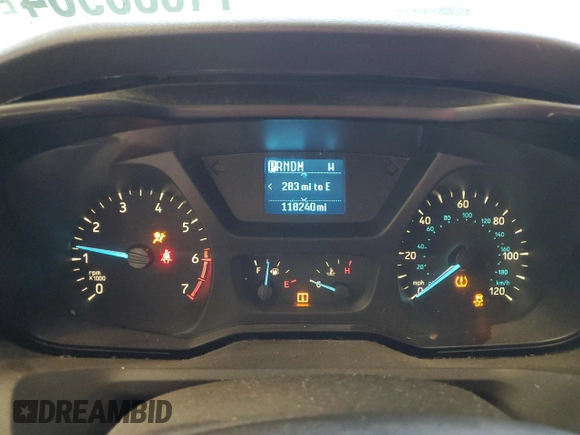 2017 Ford Transit Passenger XL z VIN 1FBAX2CG1HKB53933, wystawiony jako Copart lot #71835964 z przebiegiem 118 240 mil mil oraz Szkoda całkowita • Salvage title. Historia ofert i sprzedaży dostępna na DreamBid. Obrazek 9.