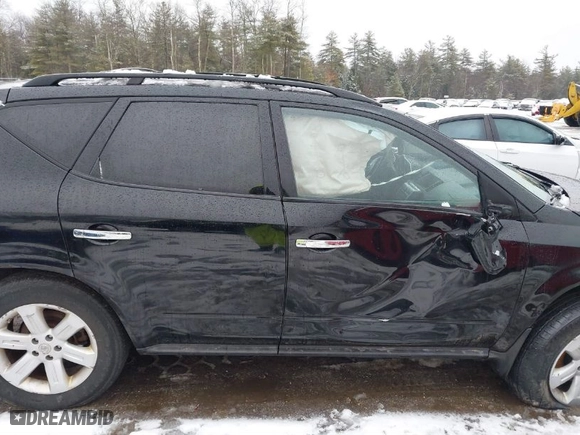 2007 Nissan Murano SL with VIN JN8AZ08W97W633966, listed as a IAAI auction lot 41668809 with NaN miles. Bid and sale history available at carsss.com. Image 13.