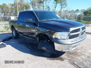 2017 Ram 1500 Express with VIN 1C6RR7FT5HS656094, listed as a IAAI auction lot 40878014 with 91,949 mi miles. Bid and sale history available at carsss.com. Image 1.