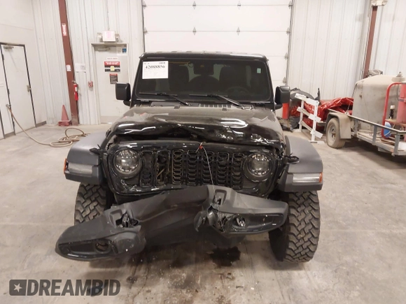 2024 Jeep Wrangler Sport S with VIN 1C4PJXDG4RW218996, listed as a IAAI auction lot 42088856 with 10,717 mi miles and . Bid and sale history available at DreamBid. Image 12.