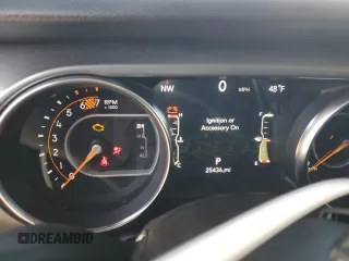 2023 Jeep Wrangler Sport S with VIN 1C4HJXDG3PW522449, listed as a Copart auction lot 41622185 with 25,436 mi miles and Salvage Title. Bid and sale history available at DreamBid. Image 9.