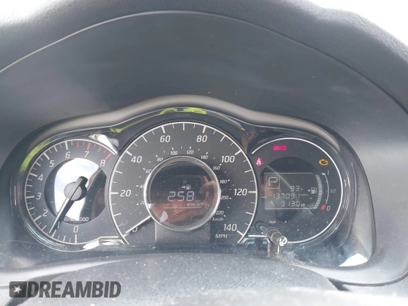 2016 Nissan Note S with VIN 3N1CE2CP8GL401167, listed as a IAAI auction lot 42464018 with 137,091 mi miles and . Bid and sale history available at DreamBid. Image 7.
