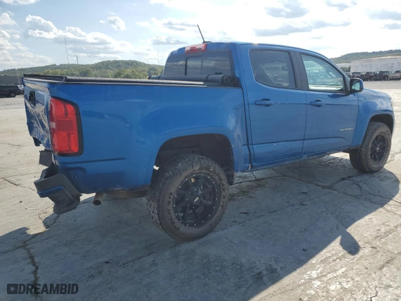 2022 Chevrolet Colorado 2WD LT with VIN 1GCGSCEA1N1297471, listed as a Copart auction lot 72071154 with 59,552 mi miles and Salvage Title. Bid and sale history available at carsss.com. Image 3.