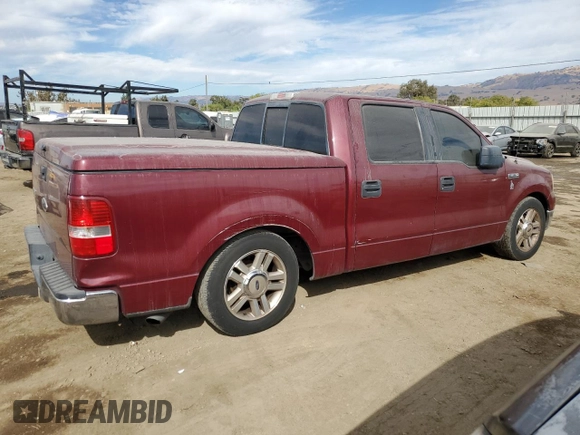 2005 Ford F-150 XLT with VIN 1FTPW12545KE95908, listed as a Copart auction lot 78095284 with 189,585 mi miles and Clean title. Bid and sale history available at DreamBid. Image 3.