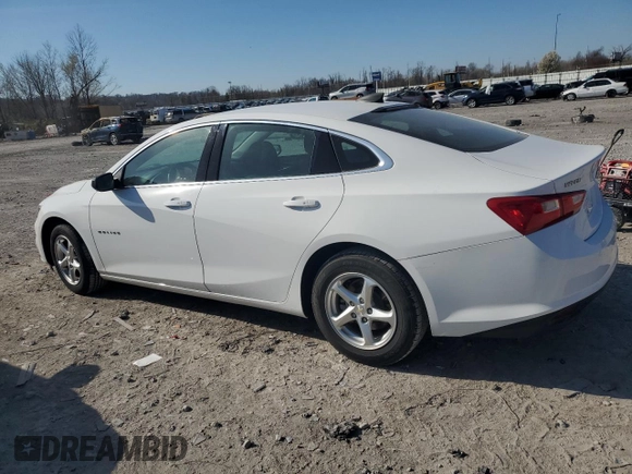 2018 Chevrolet Malibu LS with VIN 1G1ZB5ST1JF255849, listed as a Copart auction lot 50452725 with 76,549 mi miles and Salvage Title. Bid and sale history available at DreamBid. Image 2.