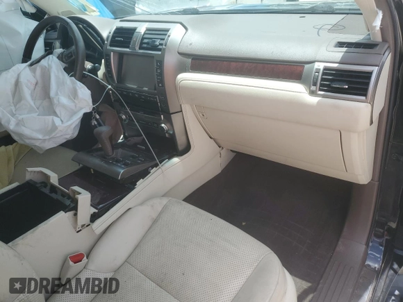 2016 Lexus GX 460 Luxury with VIN JTJJM7FX6G5138965, listed as a Copart auction lot 58907575 with 109,775 mi miles and Salvage title. Bid and sale history available at DreamBid. Image 8.