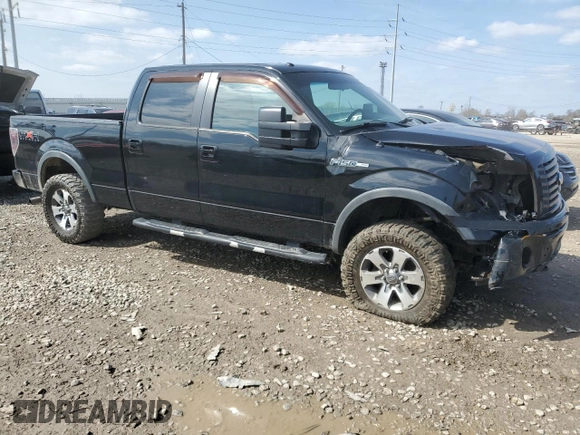 2011 Ford F-150 XL with VIN 1FTFW1EF3BFC53325, listed as a Copart auction lot 51282135 with 244,384 mi miles and Salvage Title. Bid and sale history available at carsss.com. Image 4.
