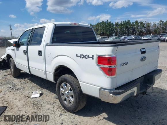2013 Ford F-150 XL with VIN 1FTFW1EF7DKD34810, listed as a IAAI auction lot 41919083 with 158,531 mi miles. Bid and sale history available at carsss.com. Image 3.