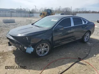 2015 Chevrolet Impala LT with VIN 2G1115SL7F9172409, listed as a Copart auction lot 51320785 with 176,725 mi miles and Salvage title. Bid and sale history available at DreamBid. Image 1.