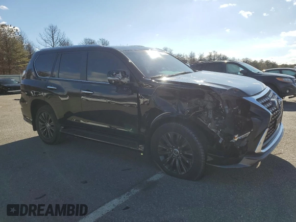 2023 Lexus GX 460 Luxury with VIN JTJGM7BX4P5375292, listed as a Copart auction lot 44916215 with 15,732 mi miles and Non repairable. Bid and sale history available at DreamBid. Image 4.