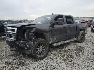2014 Chevrolet Silverado 1500 High Country with VIN 3GCUKTEC0EG471780, listed as a Copart auction lot 38906224 with 143,591 mi miles and Salvage Title. Bid and sale history available at carsss.com. Image 1.