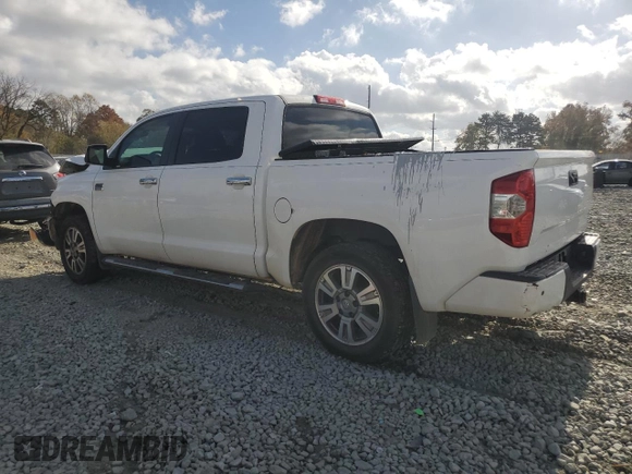 2017 Toyota Tundra 2WD Platinum with VIN 5TFGW5F17HX223603, listed as a Copart auction lot 78621274 with 314,428 mi miles and Salvage Title. Bid and sale history available at carsss.com. Image 2.