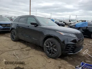 2024 Land Rover Range Rover Velar Dynamic SE z VIN SALYL2EX8RA377459, wystawiony jako Copart lot #51112595 z przebiegiem 12 512 mil mil oraz Czysty tytuł • Clean title. Historia ofert i sprzedaży dostępna na DreamBid. Obrazek 4.