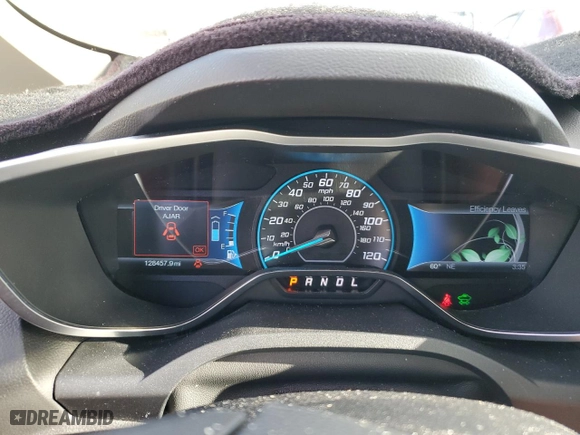 2014 Ford C-Max Energi SEL with VIN 1FADP5CU0EL500583, listed as a Copart auction lot 46593615 with 128,457 mi miles and Clean Title. Bid and sale history available at carsss.com. Image 9.