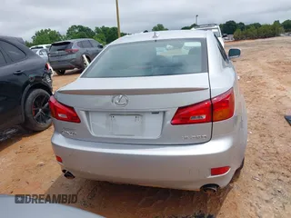 2007 Lexus IS 250 with VIN JTHBK262572025304, listed as a IAAI auction lot 42354763 with 62,083 mi miles and . Bid and sale history available at DreamBid. Image 17.