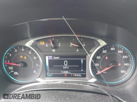 2018 Chevrolet Equinox Premier with VIN 2GNAXMEV7J6106781, listed as a IAAI auction lot 42113301 with 114,585 mi miles. Bid and sale history available at carsss.com. Image 15.
