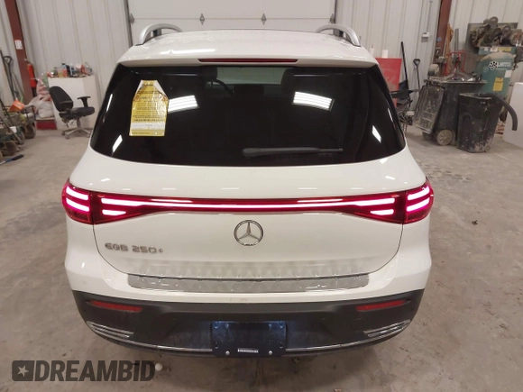 2024 Mercedes-Benz EQB 250+ z VIN W1N9M0CB2RN100134, wystawiony jako IAAI lot #41924624 z przebiegiem 2403 mil mil oraz . Historia ofert i sprzedaży dostępna na DreamBid. Obrazek 16.