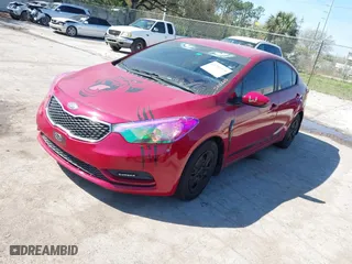 2016 Kia Forte LX with VIN KNAFK4A66G5510667, listed as a IAAI auction lot 41701919 with 165,361 mi miles. Bid and sale history available at carsss.com. Image 2.