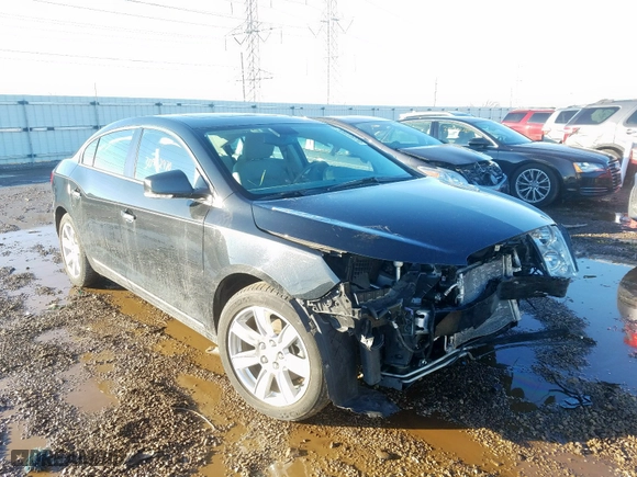 2012 Buick LaCrosse Leather with VIN 1G4GC5E38CF244868, listed as a Copart auction lot 82084884 with 95,269 mi miles and Salvage Title. Bid and sale history available at carsss.com. Image 1.