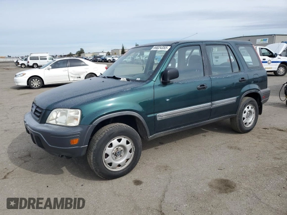 1999 Honda CR-V LX with VIN JHLRD2844XC010900, listed as a Copart auction lot 44024355 with 114,011 mi miles and Salvage Title. Bid and sale history available at carsss.com. Image 1.