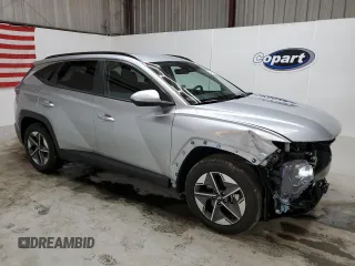 2025 Hyundai Tucson SEL with VIN 5NMJB3DE0SH480811, listed as a Copart auction lot 54133065 with 11,105 mi miles and Clean Title. Bid and sale history available at carsss.com. Image 4.