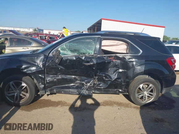 2017 Chevrolet Equinox Premier with VIN 2GNFLGE35H6164061, listed as a IAAI auction lot 41992262 with 100,887 mi miles. Bid and sale history available at carsss.com. Image 14.