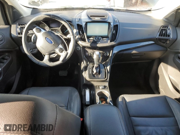 2014 Ford Escape Titanium with VIN 1FMCU9J90EUE48236, listed as a Copart auction lot 85134724 with 64,162 mi miles and Salvage Title. Bid and sale history available at carsss.com. Image 8.