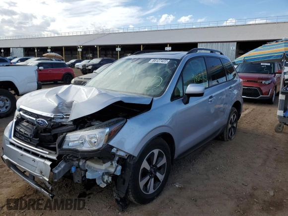 2017 Subaru Forester Premium with VIN JF2SJAEC0HH517327, listed as a Copart auction lot 66127422 with 98,622 mi miles and . Bid and sale history available at DreamBid. Image 2.